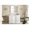 James Martin Vanities De Soto 48in Single Vanity, Bright White w/ 3 CM White Zeus Quartz Top 825-V48-BW-3WZ - alternate 3
